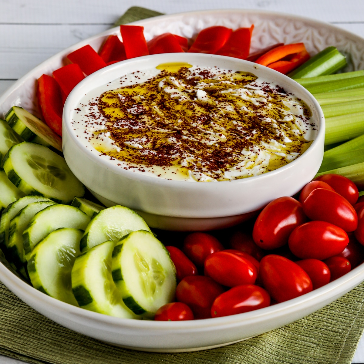 Whipped Feta Dip with Sumac - Recipe Concepts